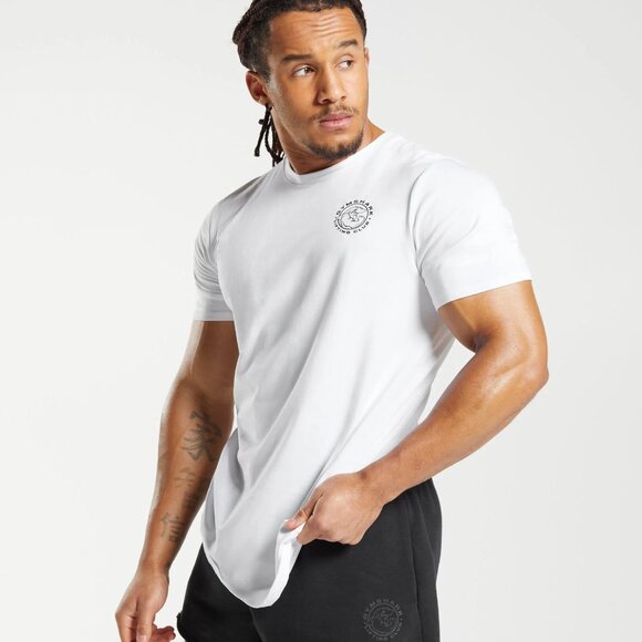 Gymshark Legacy T-Shirt - White Size XXL Magic Mike - Picture 1 of 9